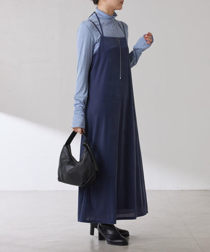 【可水洗上衣】羊毛混紡透視高領衫