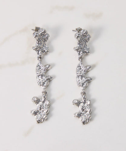 【PAPILLONNER/パピヨネ】不對稱耳環