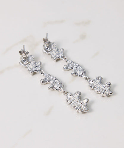 【PAPILLONNER/パピヨネ】不對稱耳環