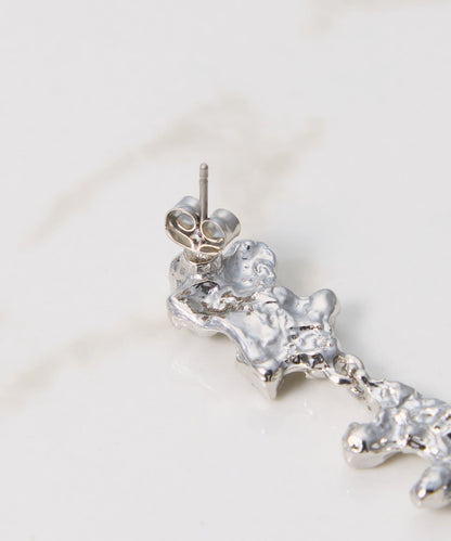 【PAPILLONNER/パピヨネ】不對稱耳環