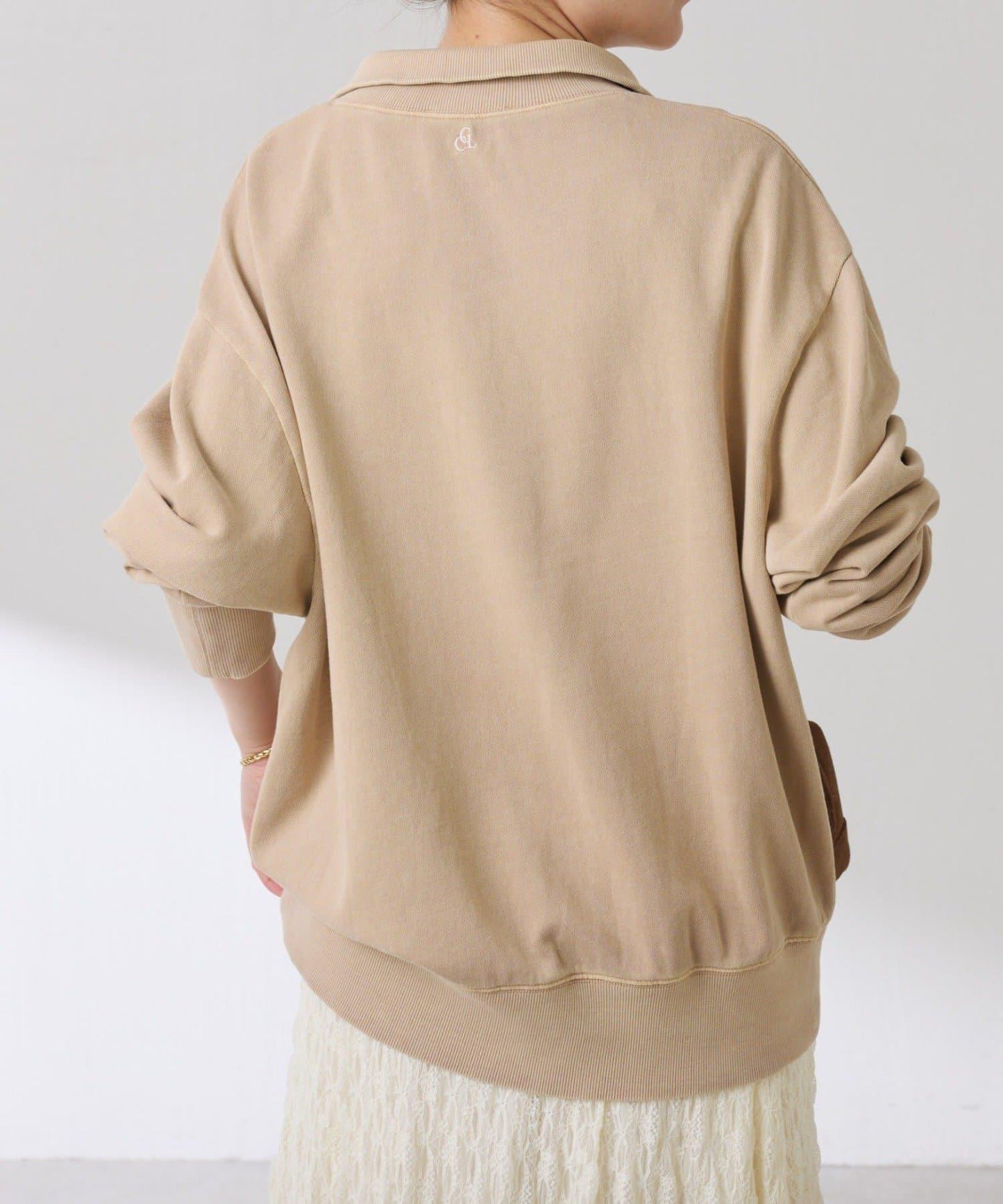 【大人休閒衛衣】半拉鍊衛衣