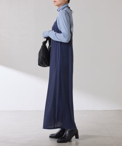 【可水洗上衣】羊毛混紡透視高領衫