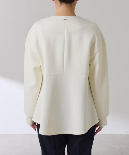 紙板荷葉邊開衫/套裝服