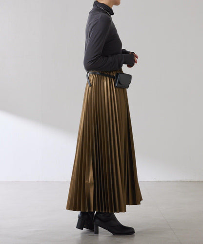 【可水洗上衣】羊毛混紡透視高領衫