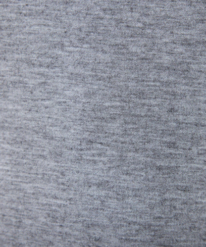 天鵝絨拼接長袖T恤