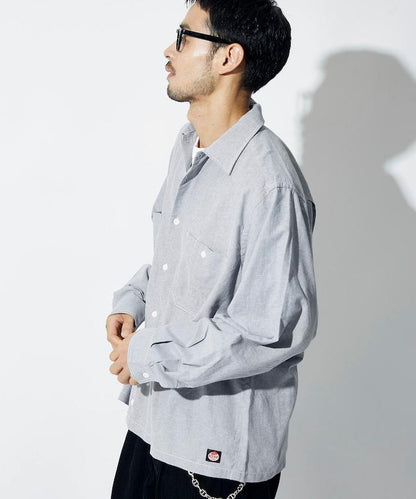 RED KAP × FREAK'S STORE 聯名 短款 牛津紡 長袖 工裝襯衫