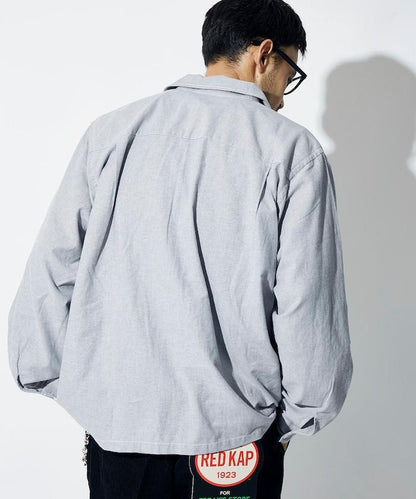 RED KAP × FREAK'S STORE 聯名 短款 牛津紡 長袖 工裝襯衫