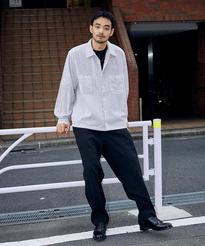 RED KAP × FREAK'S STORE 聯名 短款 牛津紡 長袖 工裝襯衫