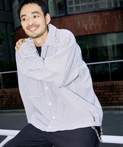 RED KAP × FREAK'S STORE 聯名 短款 牛津紡 長袖 工裝襯衫