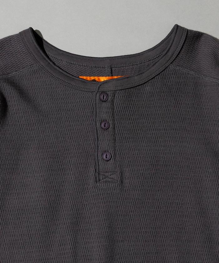 特別款保暖亨利領長袖T恤