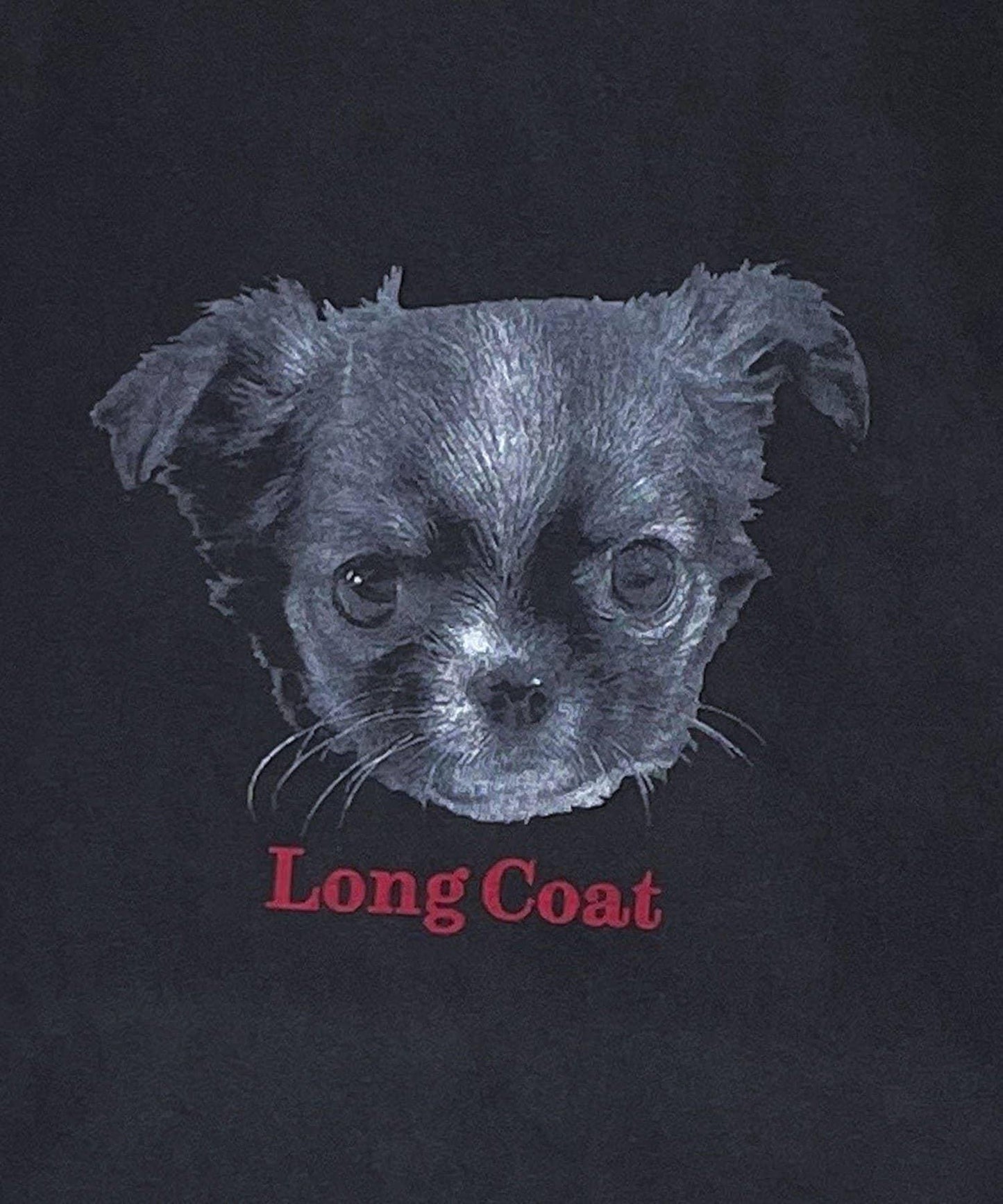 【人氣系列】【DOG&CAT】犬貓印花圓領長袖T恤