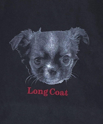 【人氣系列】【DOG&CAT】犬貓印花圓領長袖T恤