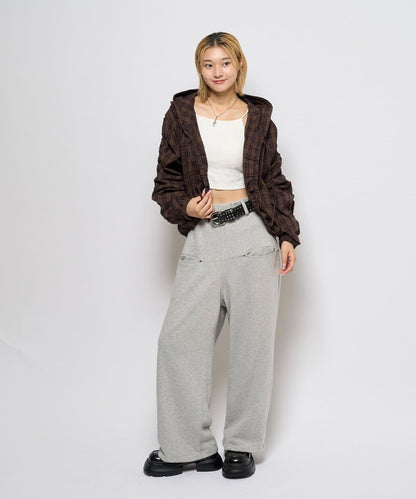 【WHO'S WHO gallery】抽褶連帽襯衫夾克