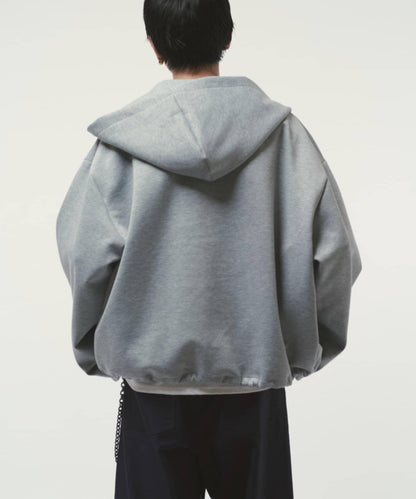 寬鬆大碼連帽外套