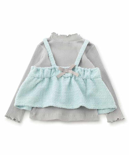 吊帶背心與上衣套裝