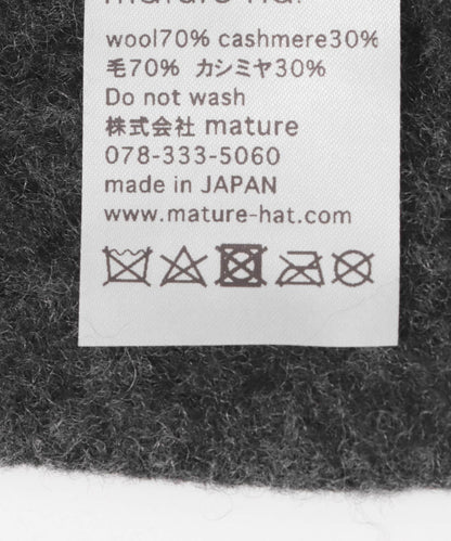 mature ha. BELL HAT CASHMERE