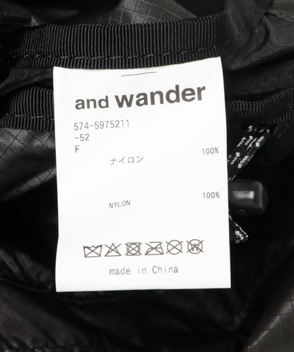 and wander 輕量日用揹包
