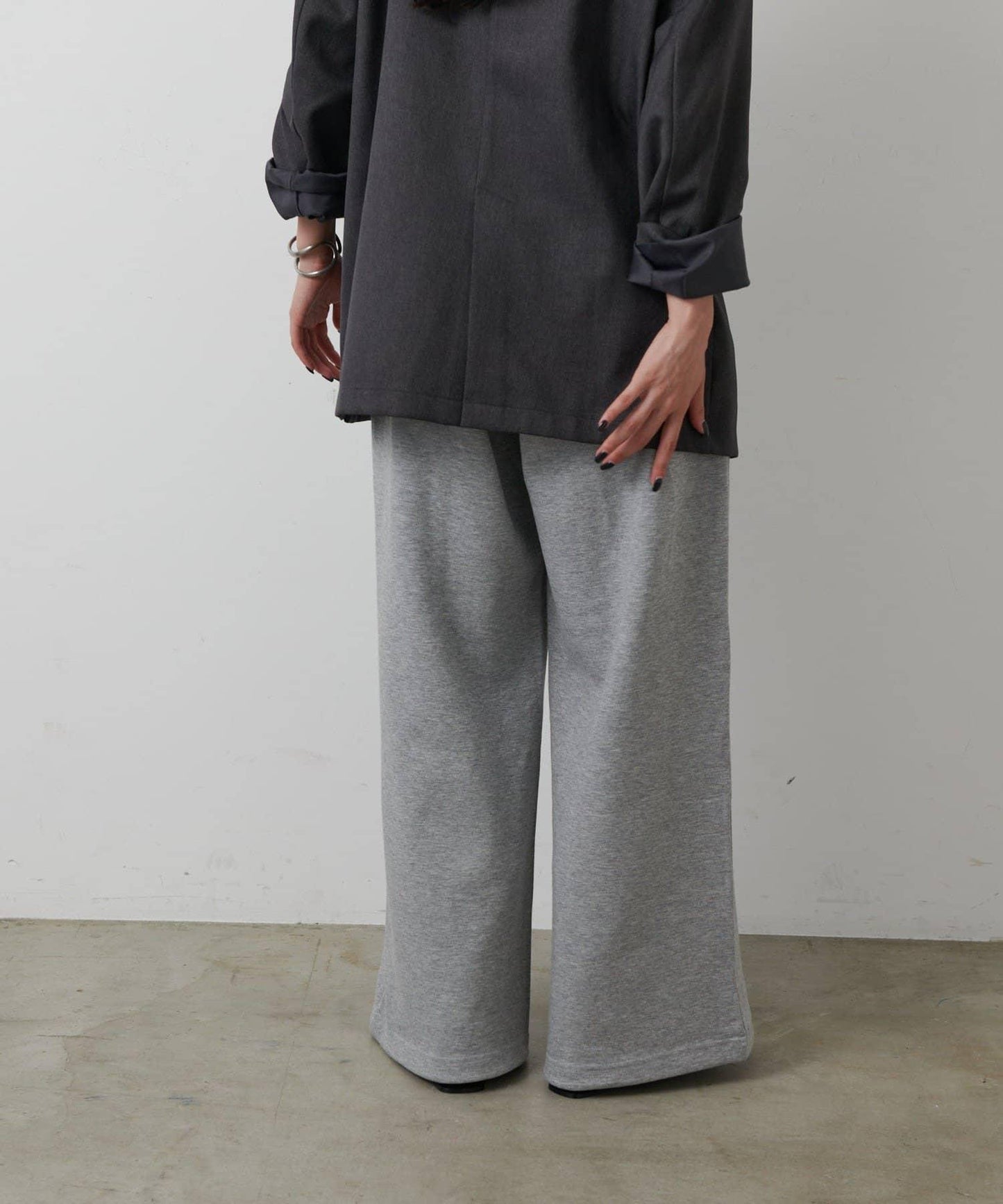 【AW】寬鬆丹寧長褲