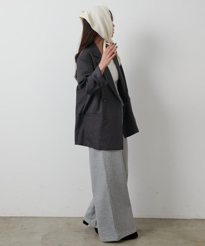 【AW】寬鬆丹寧長褲