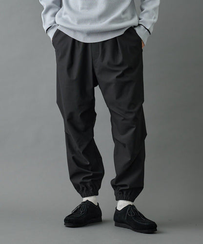 【AW】格紋彈力束腳褲