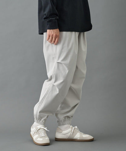 【AW】格紋彈力束腳褲