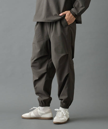 【AW】格紋彈力束腳褲