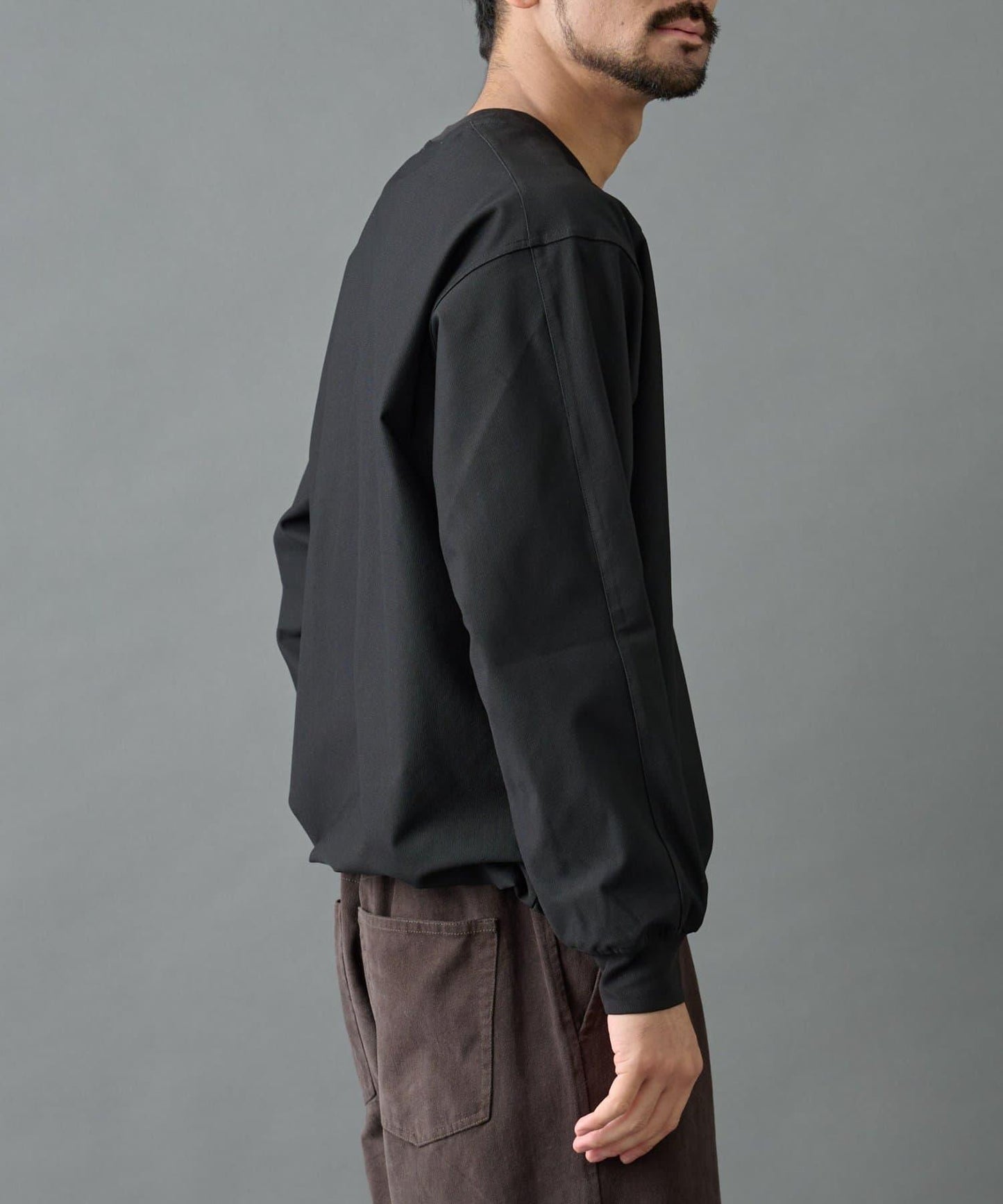 【AW】格紋彈力套頭衫