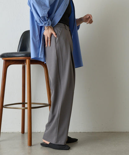 【AW】TR BOX褶皺長褲