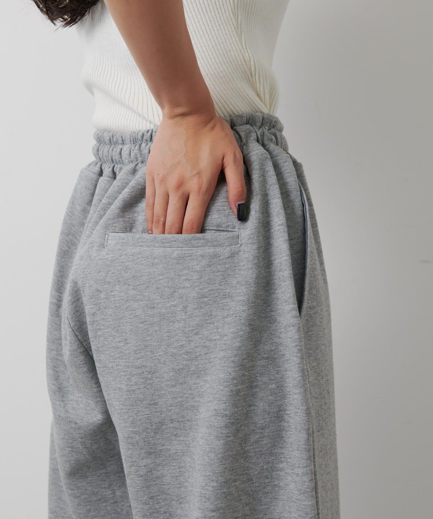 【AW】寬鬆丹寧長褲