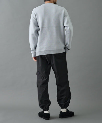 【AW】格紋彈力束腳褲