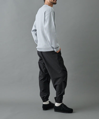 【AW】格紋彈力束腳褲