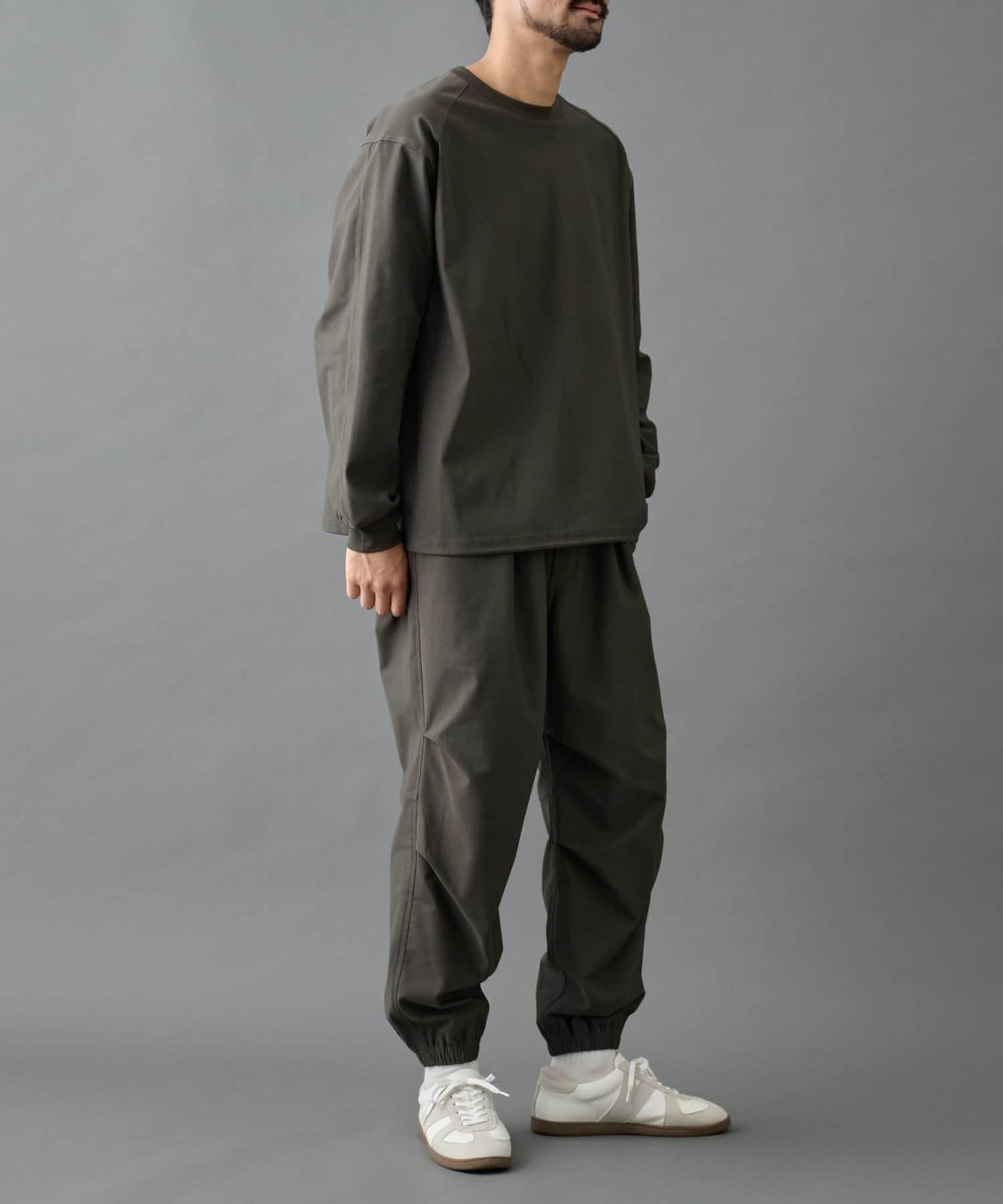 【AW】格紋彈力套頭衫