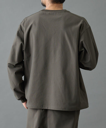 【AW】格紋彈力套頭衫