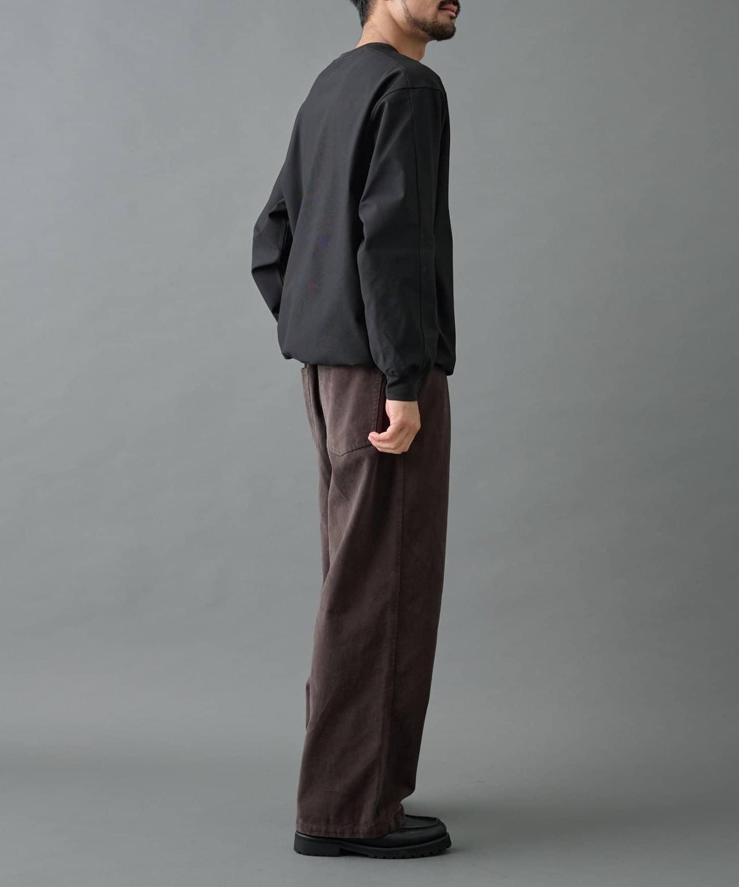 【AW】格紋彈力套頭衫