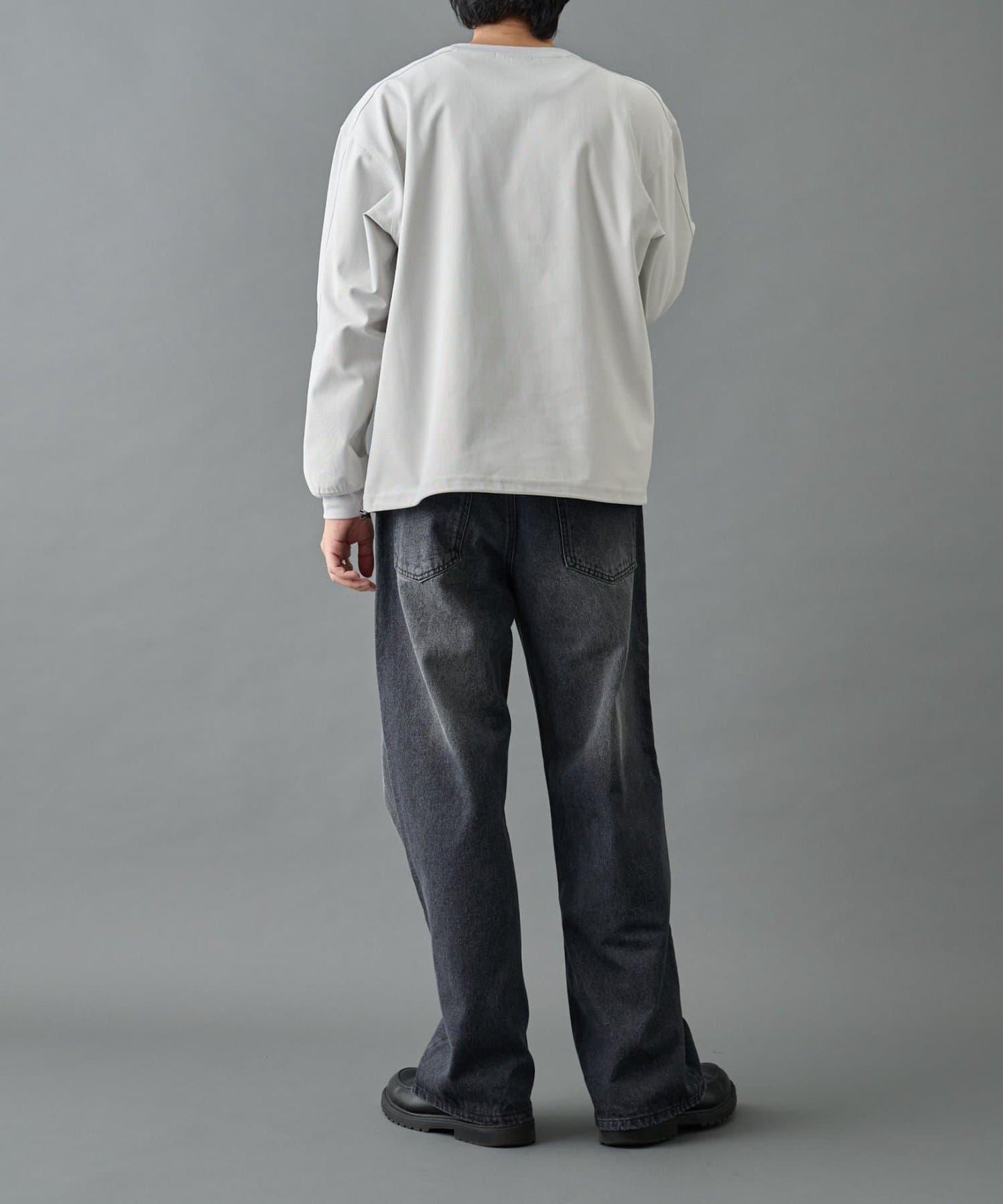 【AW】格紋彈力套頭衫