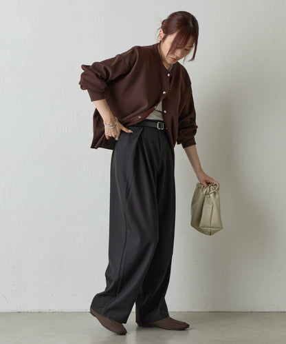 【AW】TR BOX褶皺長褲