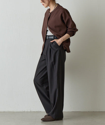 【AW】TR BOX褶皺長褲