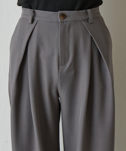 【AW】TR BOX褶皺長褲