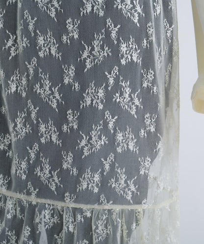 【Kastane】B 蕾絲裹身半身裙