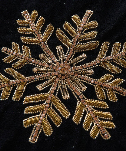 《CITRUS》雪花刺繡托特包