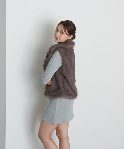 長袖翻領刺繡迷你連衣裙