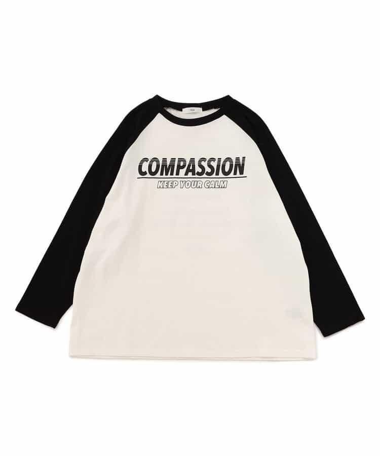 寬鬆插肩袖長袖T恤