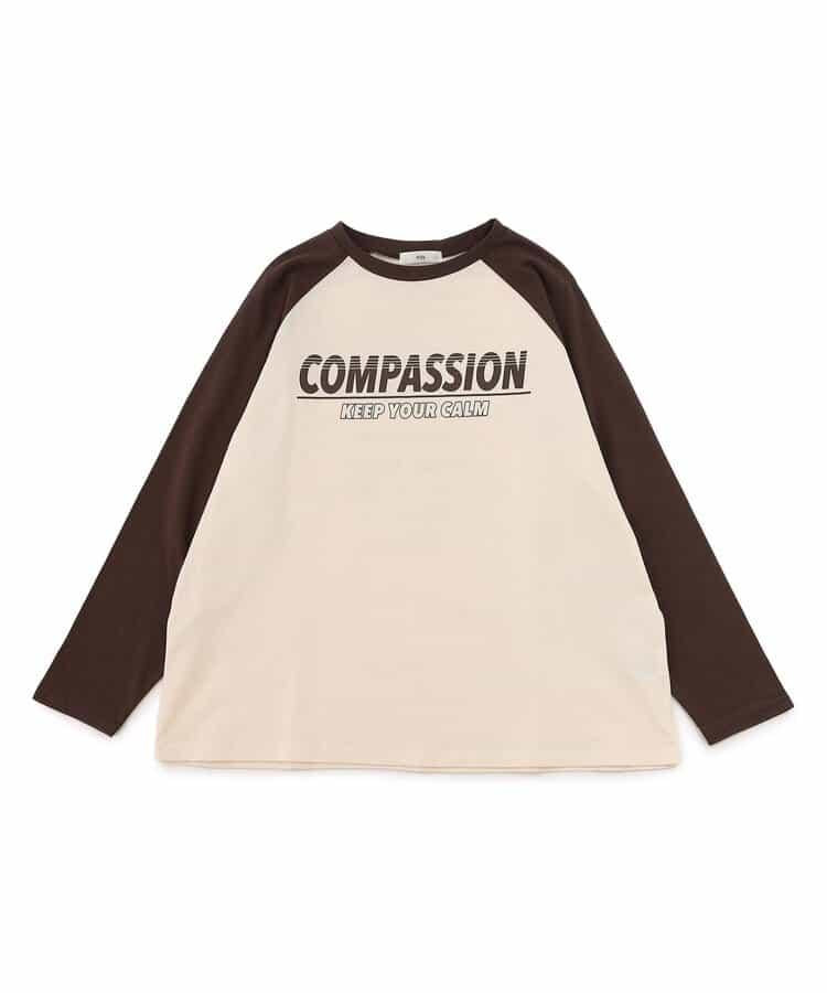 寬鬆插肩袖長袖T恤