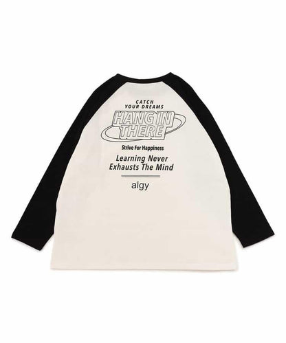 寬鬆插肩袖長袖T恤