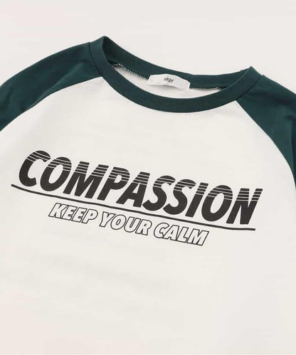 寬鬆插肩袖長袖T恤