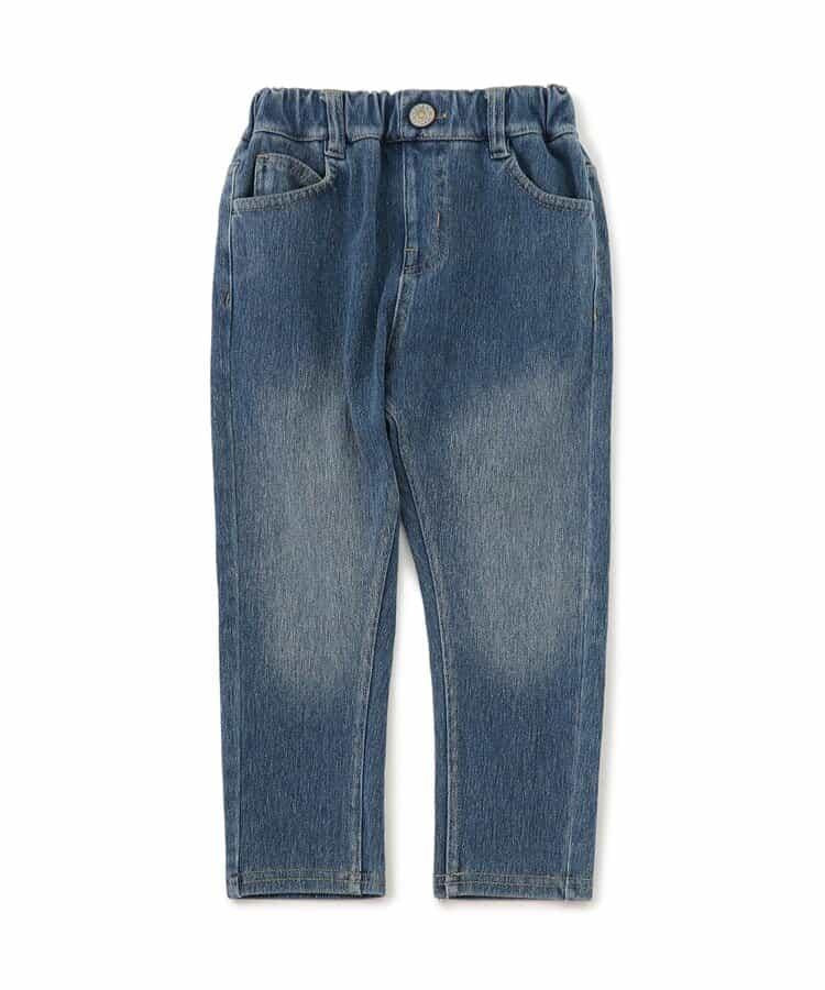 針織牛仔長褲 10分長度