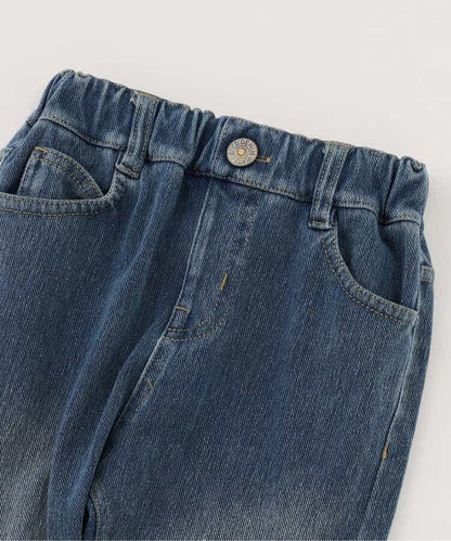 針織牛仔長褲 10分長度