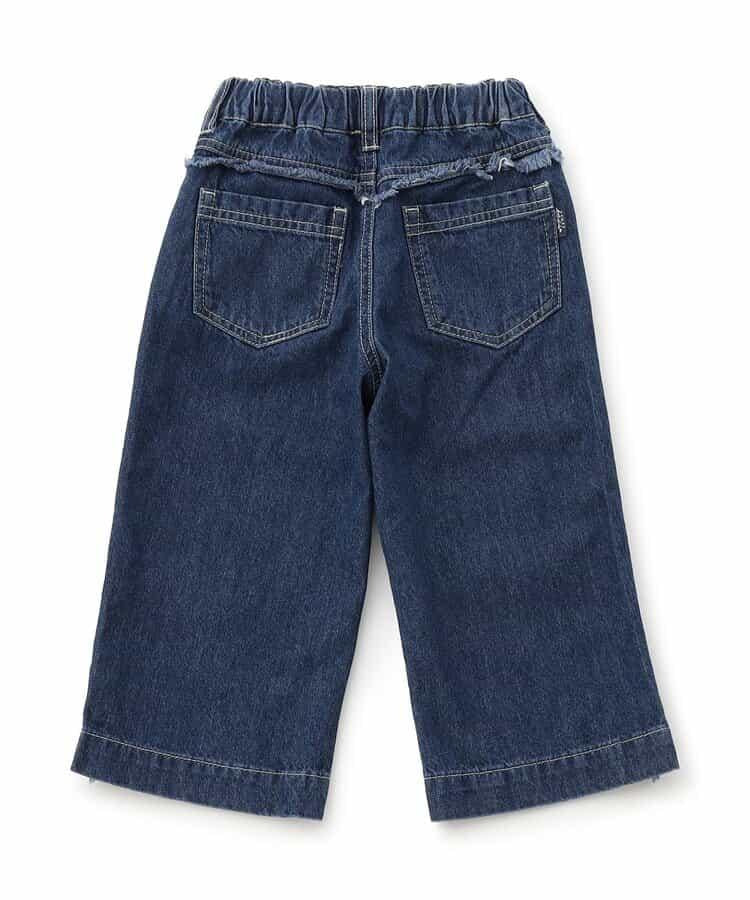 流蘇裝飾牛仔褲 10分褲