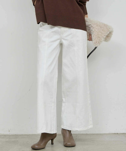 【近日開始】中縫拼接牛仔褲