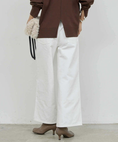 【近日開始】中縫拼接牛仔褲